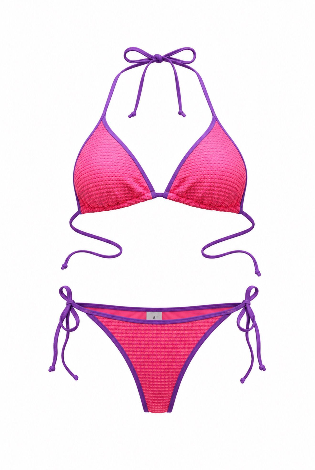 Bikini Vichy Fucsia