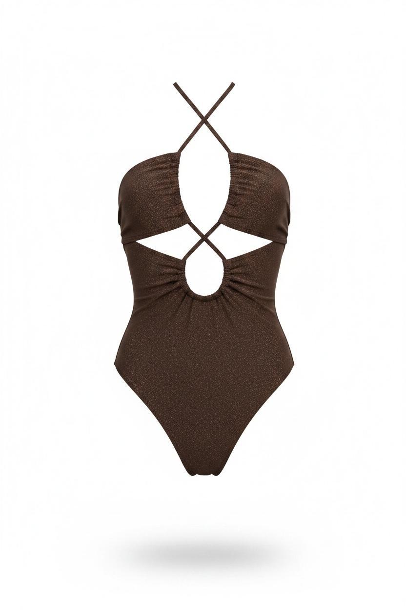 Bañador Gloss Coffe